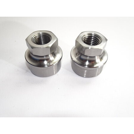 Hexagonal RH threadbungs for 30x2.0mm tube