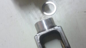 Haarukka uniball nivelelle M14x1.5 naaras