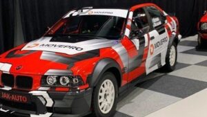 BMW E36 sedan levikesarja lasikuitua