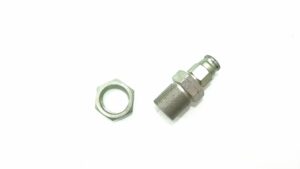 M10x1.0 female concave bulkhead