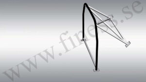 Finess katu puolikaaret 45x3mm