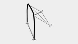 Finess katu puolikaaret 45x3mm