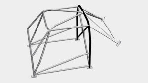 Finess rollcages with straight doorbars