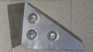 Lancia 037 C-pillar plate right